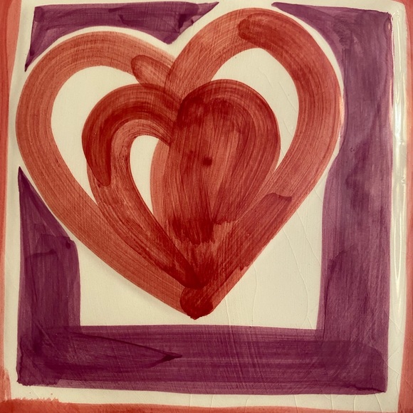 Heart shaped plate - Picture 2 of 3